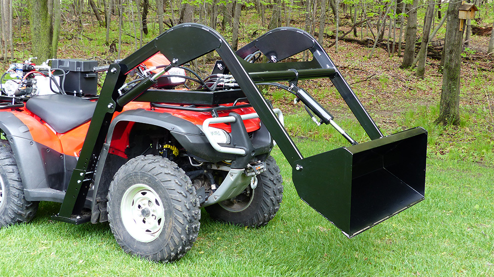 ATV Front Loader | Hydraulic Front End ATV Attachment
