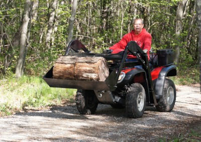 Front End Loader for Suzuki Quad