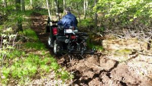 Heavy Duty ATV Rear Mount Cultivator