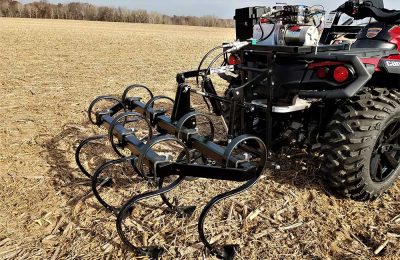Hydraulic Powered Cultivator ATV Attachment Product Image