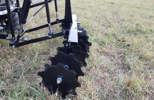 Hydraulic Powered Disc Harrow ATV Attachment Product Image 1