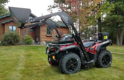 Hydraulic Powered Front Loader ATV Attachment Product Image 1