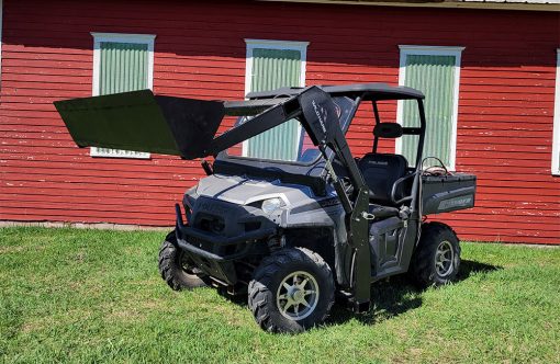 Hydraulic Powered Front Loader Attachment for UTVs - Product Pic 2