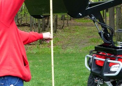 ATV Front End Loader over 5 ft high