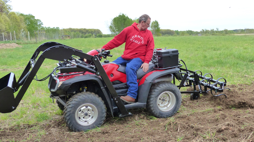 Hydraulic ATV Attachments