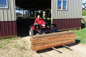 Pallet Fork Attachment for My ATV