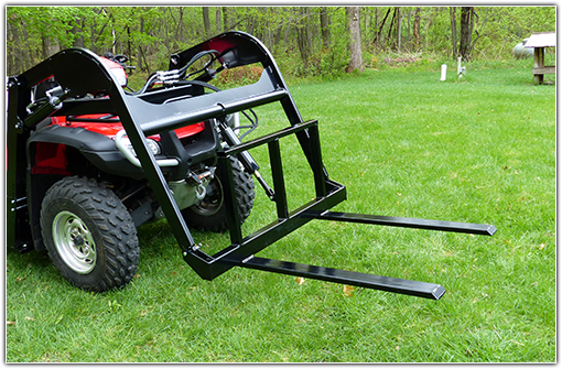 Hydraulic ATV Fork Attachment