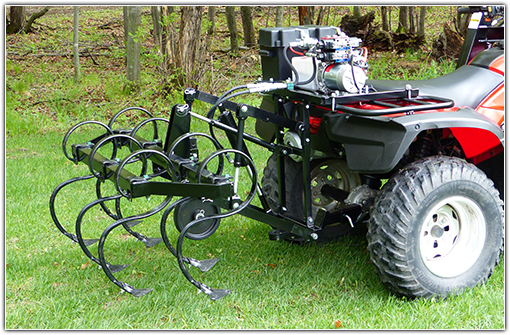 Atv Hydraulic Cultivator Attachment