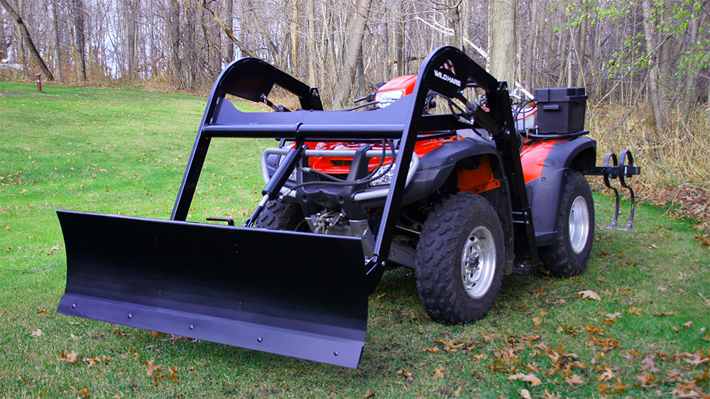 ATV Snow Plow Attachment | Hydraulic ATV Plowing Accessories