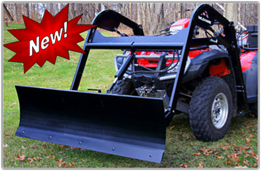 Hydraulic ATV Snow Plow Attachment