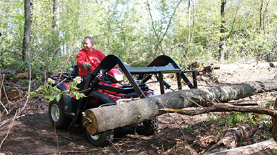 Heavy Lifting ATV Fork Attachment