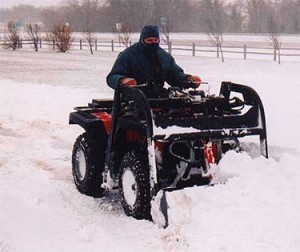 Groundhog ATV Plowing Attachment